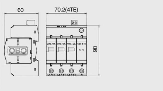 德國OBO零漏電電流電源防雷器【光束防雷】