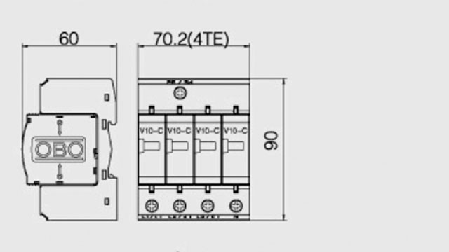 德國OBO標準型電源防雷器(C級)【光束防雷】 德國OBO標準型電源防雷器(C級)【光束防雷】
